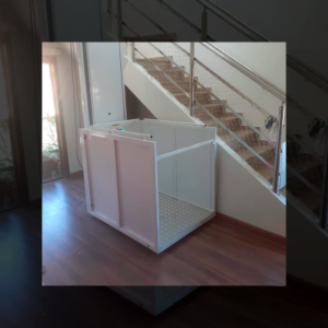 elevador residencial, plataforma de acessibilidade